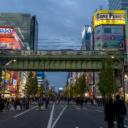 Pedestrian Paradise at Akihabara main street