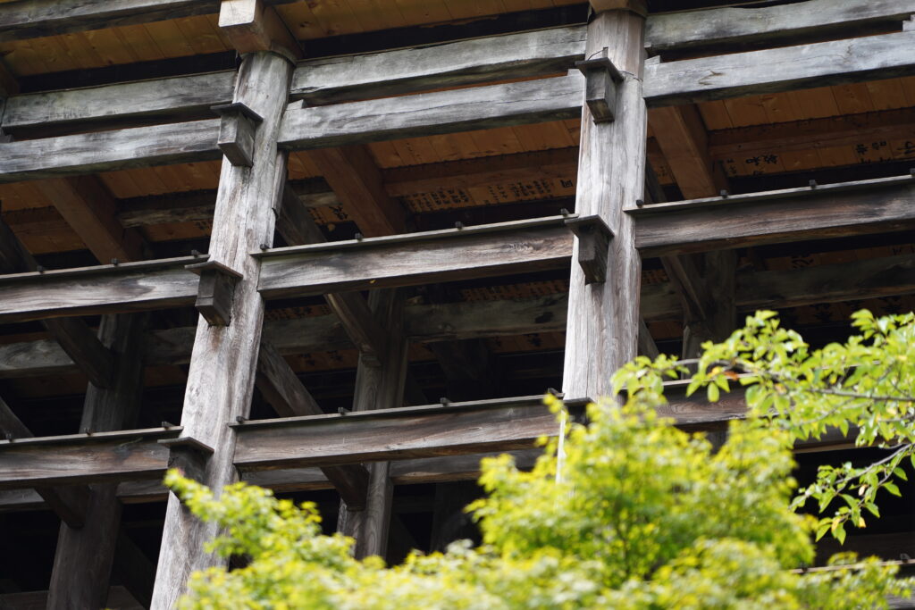 Kiyomizu-dera Temple's pillar