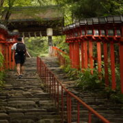 lantern at kifune Shrine