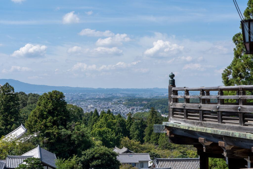 landscape seen from Nigatsu-do