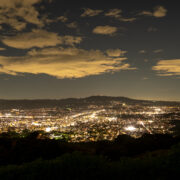 Night view from Mount Wakakusa