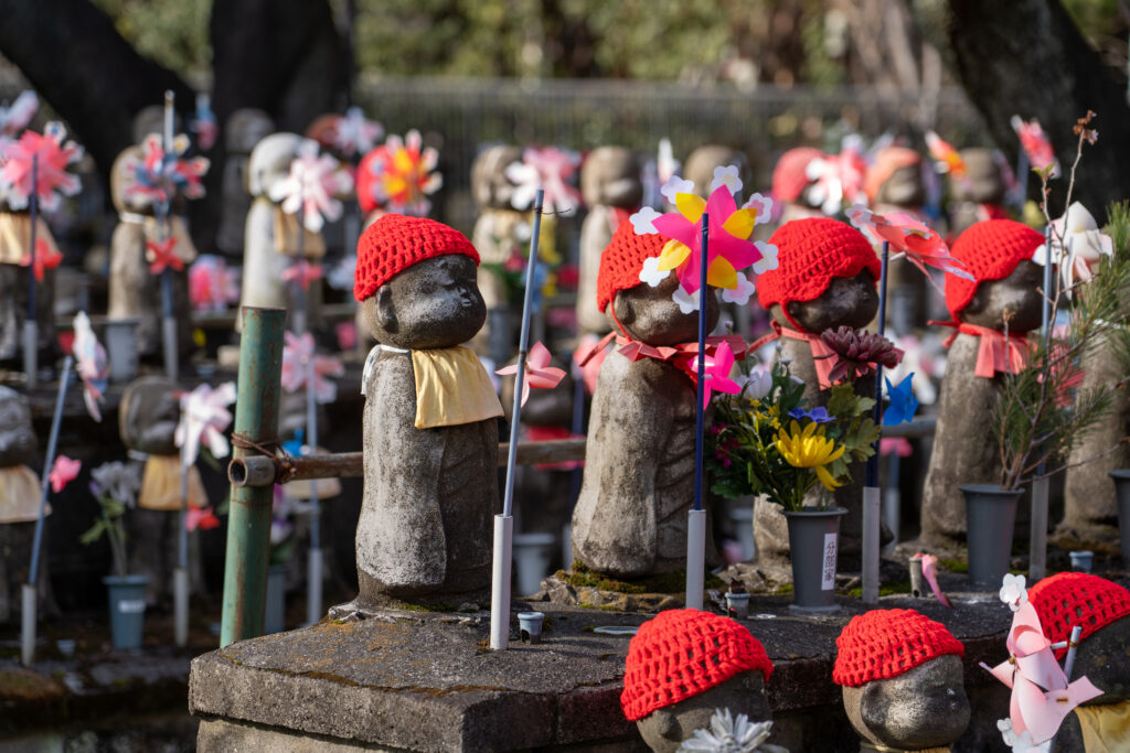 Care Guardian Deities of Children at Zojoji Temple