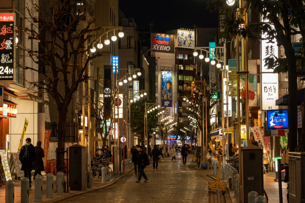 Kanda Suzuran-dori Street at Jimbocho