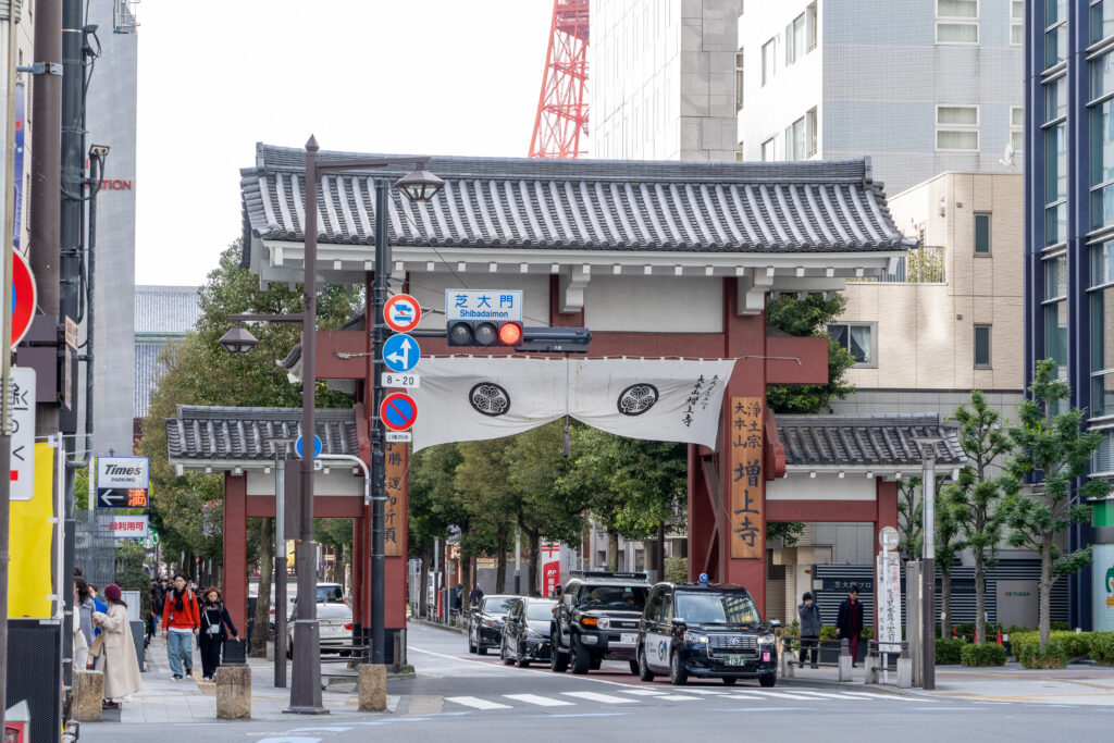 Main Gate of Zojoji Temple