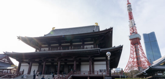 Zojoji Temple and Tokyo Tower