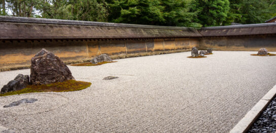 Rock Garden of Ryoanji Temple