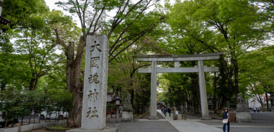 Torii Gate at Okunitama Shrine