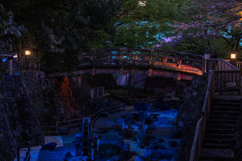 Otonashi Water Park illumination