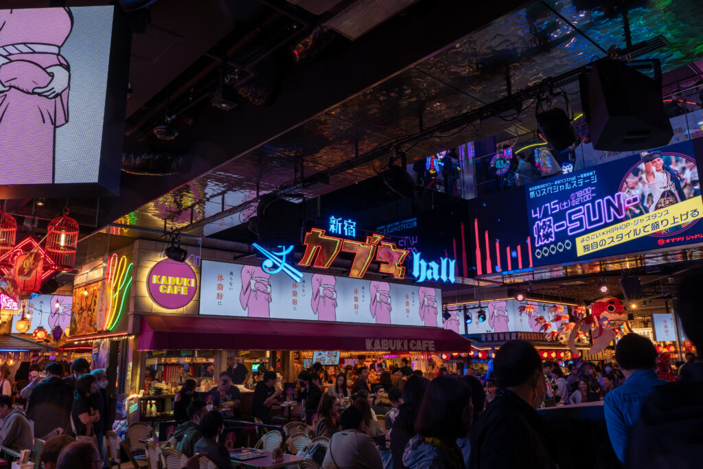 Tokyu Kabukicho Tower food hall