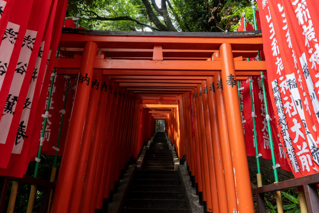 Thousand Torii Gates at Hie Shrine