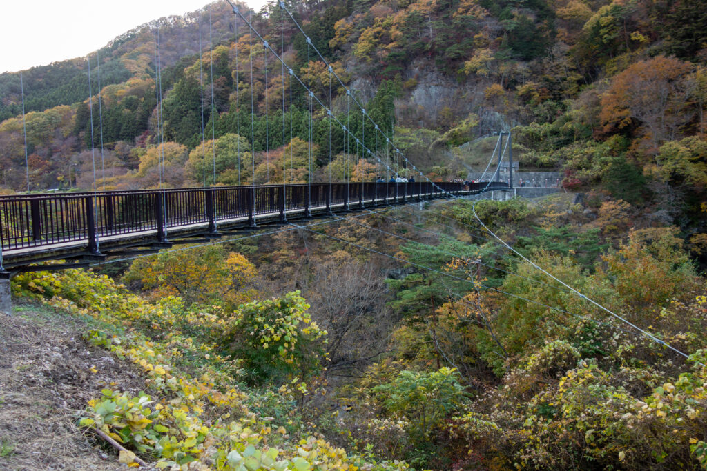 Kinutateiwaotsuri Bridge over the Kinugawa River