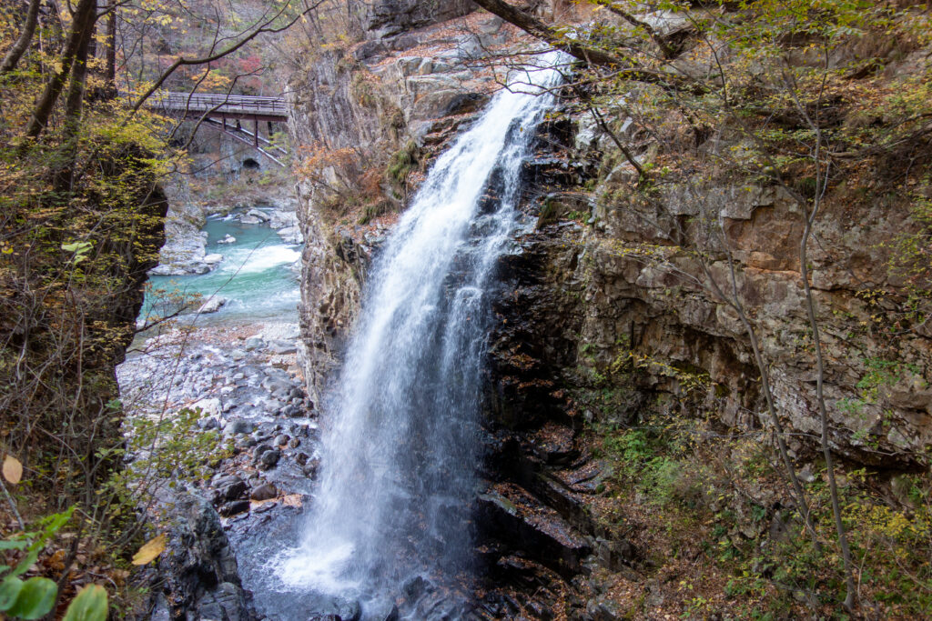 Njimi Falls at Ryuokyo Canyon