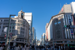 Seiko House Ginza(Wako) and Ginza Mitsukoshi
